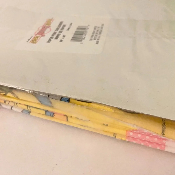 Vintage 1988 Jim Hensons Muppet Babies Paper Poly Table Cover Party Decor - Picture 7 of 13